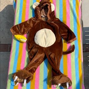 Curious George Monkey costume 18-24 months